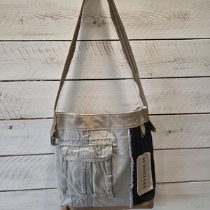 Upcycled Canvas Bag / Tote